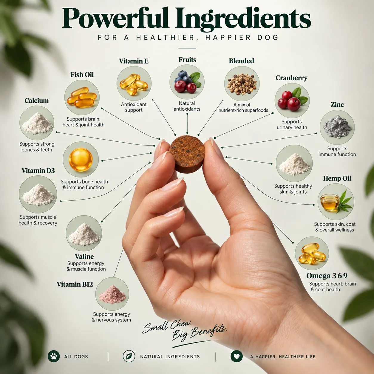 Kraftfulle ingredienser i Daily Balance